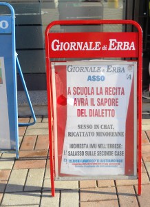 Dentro la notizia! Se regordét su il Giornale di Erba